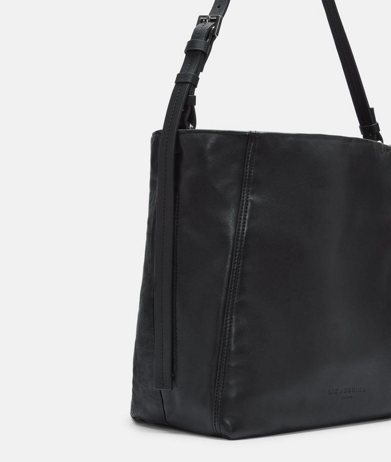 Liebeskind Herren Chudy Hobo M - Schwarz