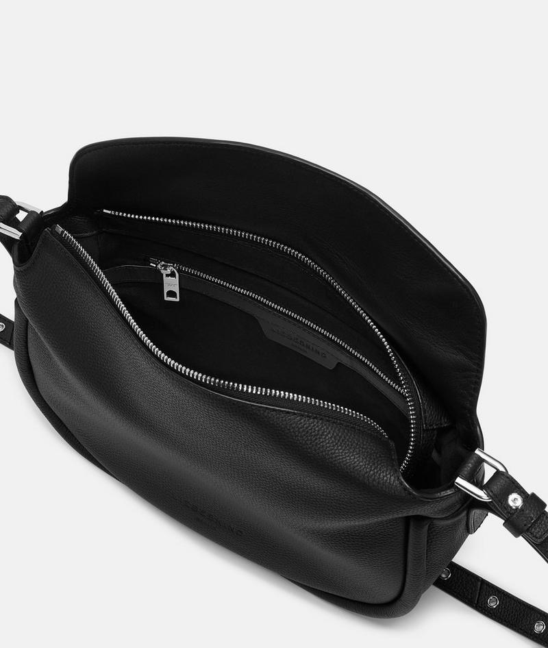 Liebeskind Herren Fab Hobo M - Schwarz