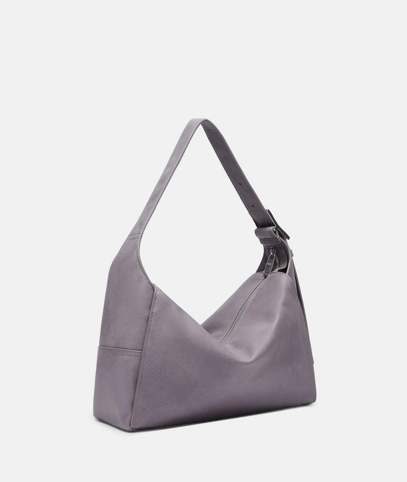 Liebeskind Herren Lou Hobo M - Lavendel