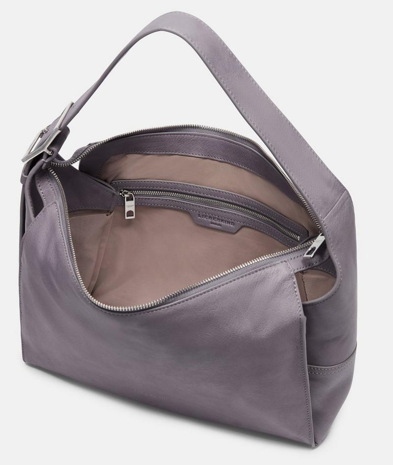 Liebeskind Herren Lou Hobo M - Lavendel