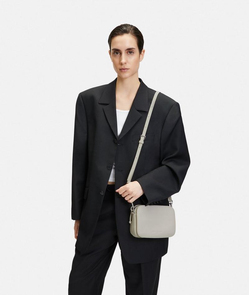 Liebeskind Herren Luka Crossbody S - Hellgrau