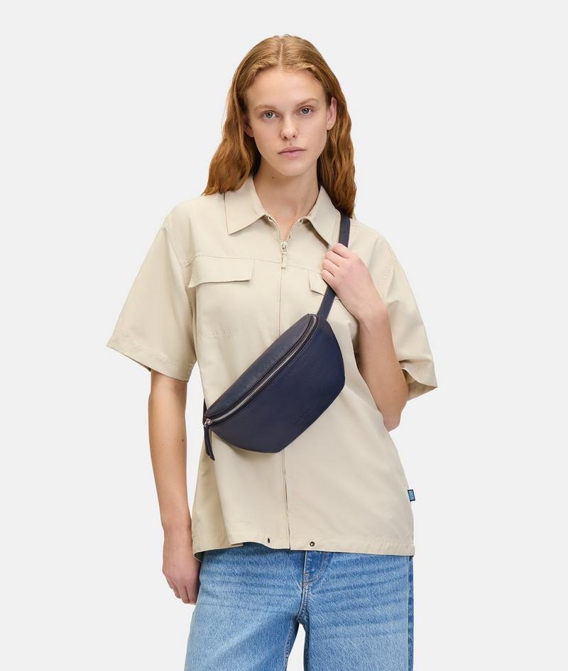 Liebeskind Herren Tavia Belt-bag M - Tiefblau