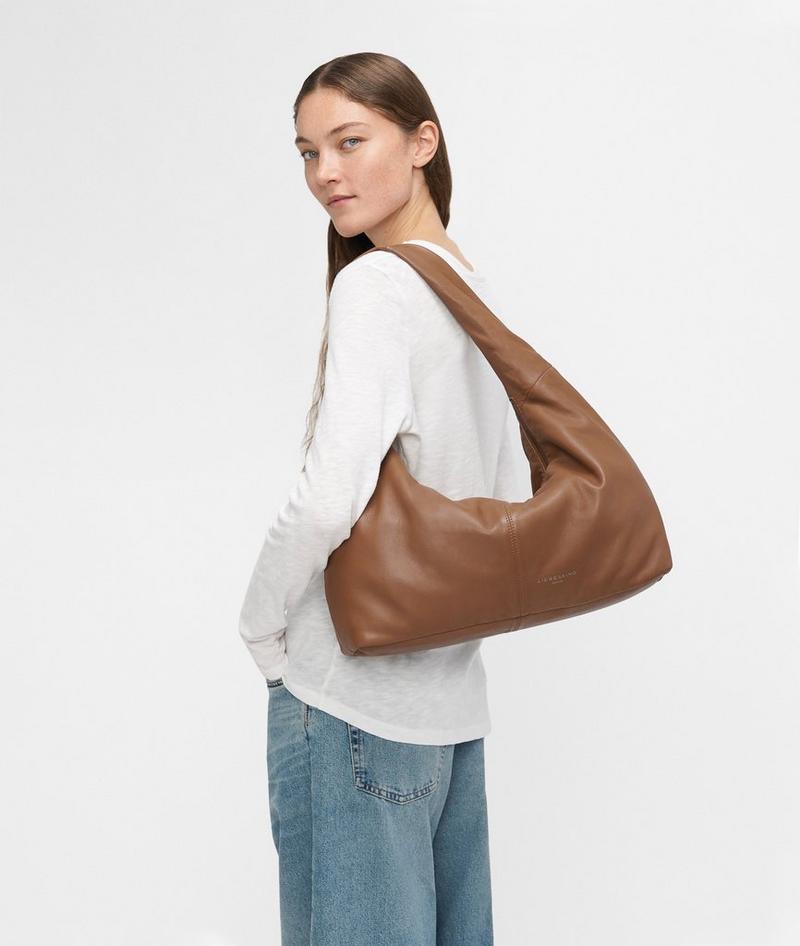 Liebeskind Herren Bo Hobo L - Karamell