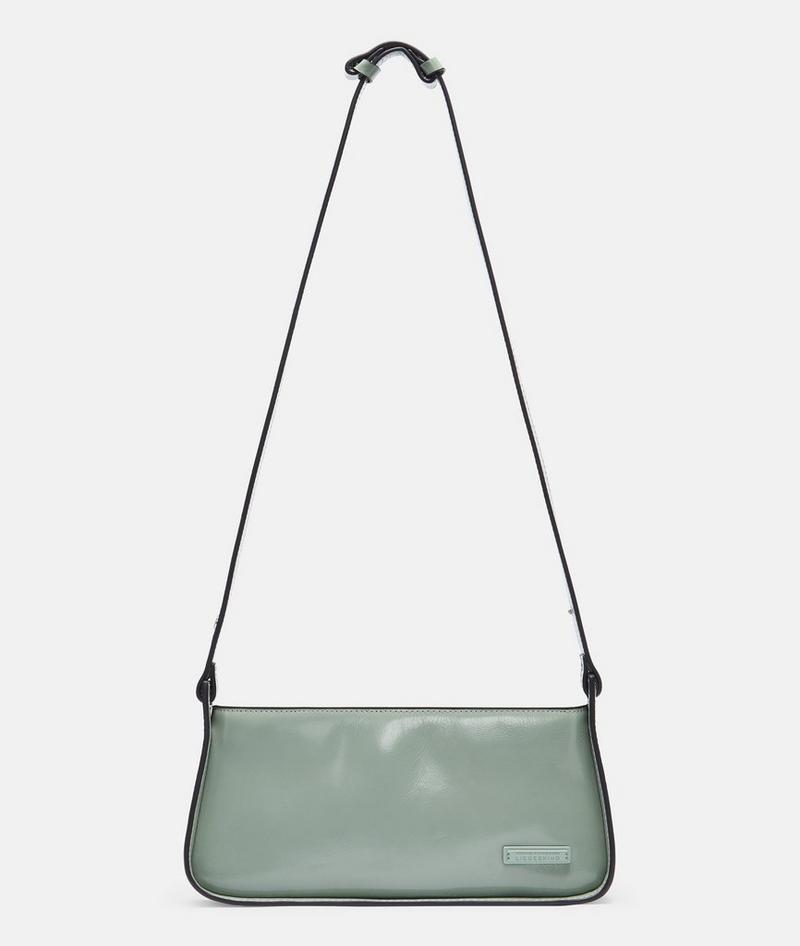 Liebeskind Herren Franzis Crossbody S - Dunkles Salbeigrün