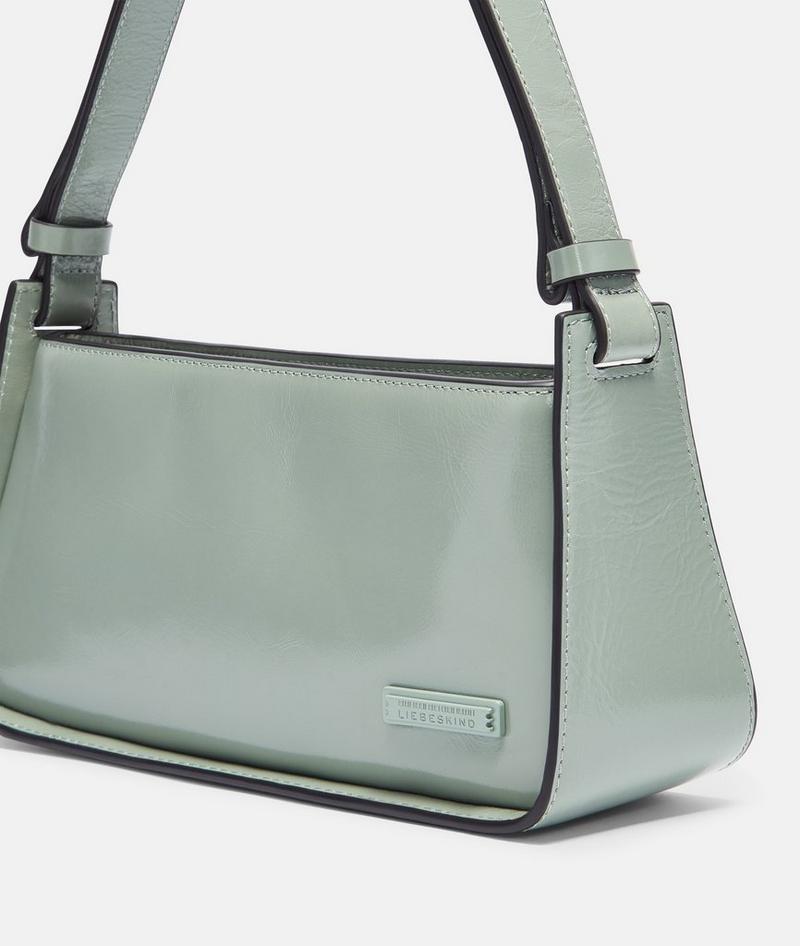 Liebeskind Herren Franzis Crossbody S - Dunkles Salbeigrün