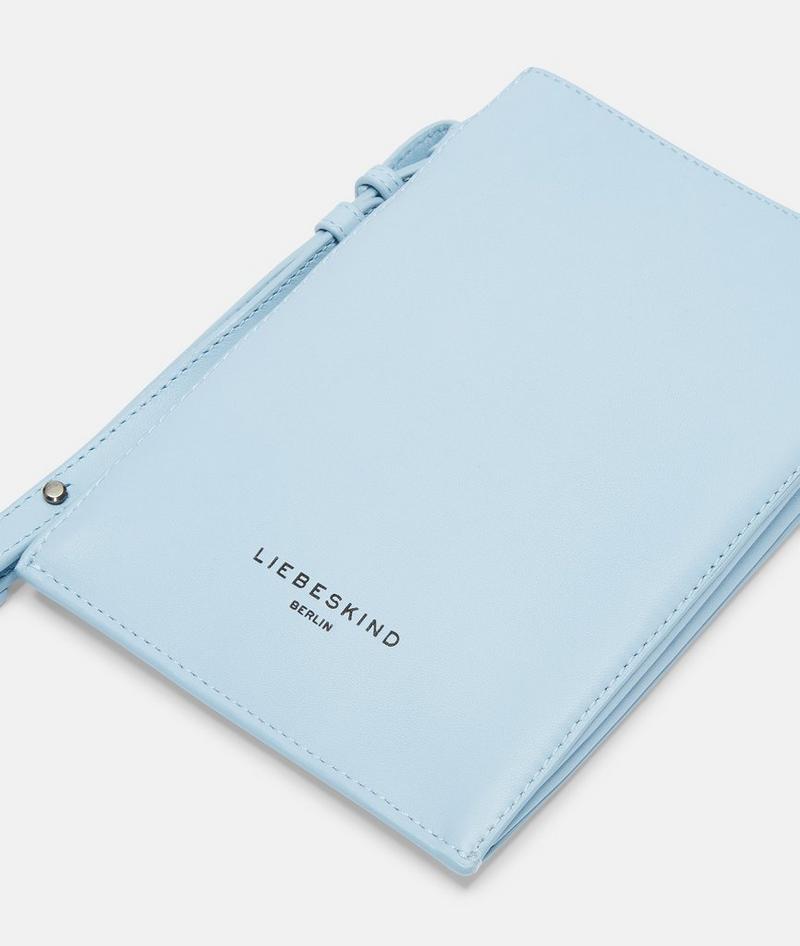 Liebeskind Herren Hilla Mobile Pouch - Hellblau