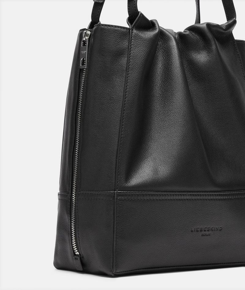 Liebeskind Herren Lou Shopper M - Schwarz