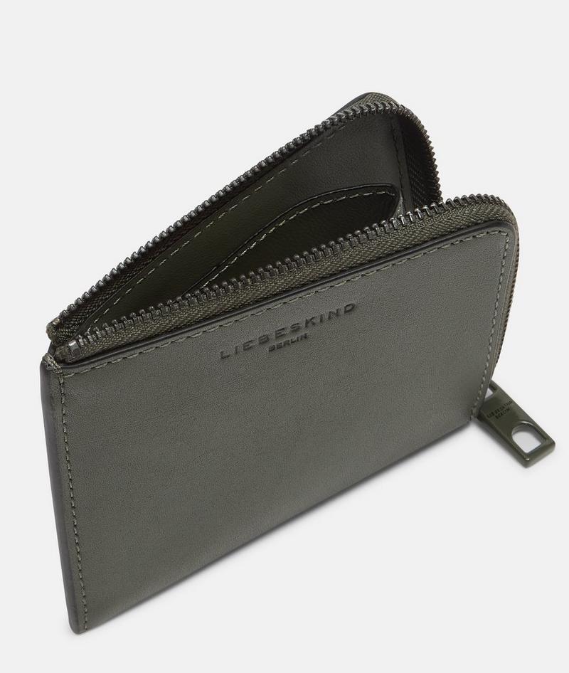 Liebeskind Herren Nino Geldbörse Xs - Olivgrün