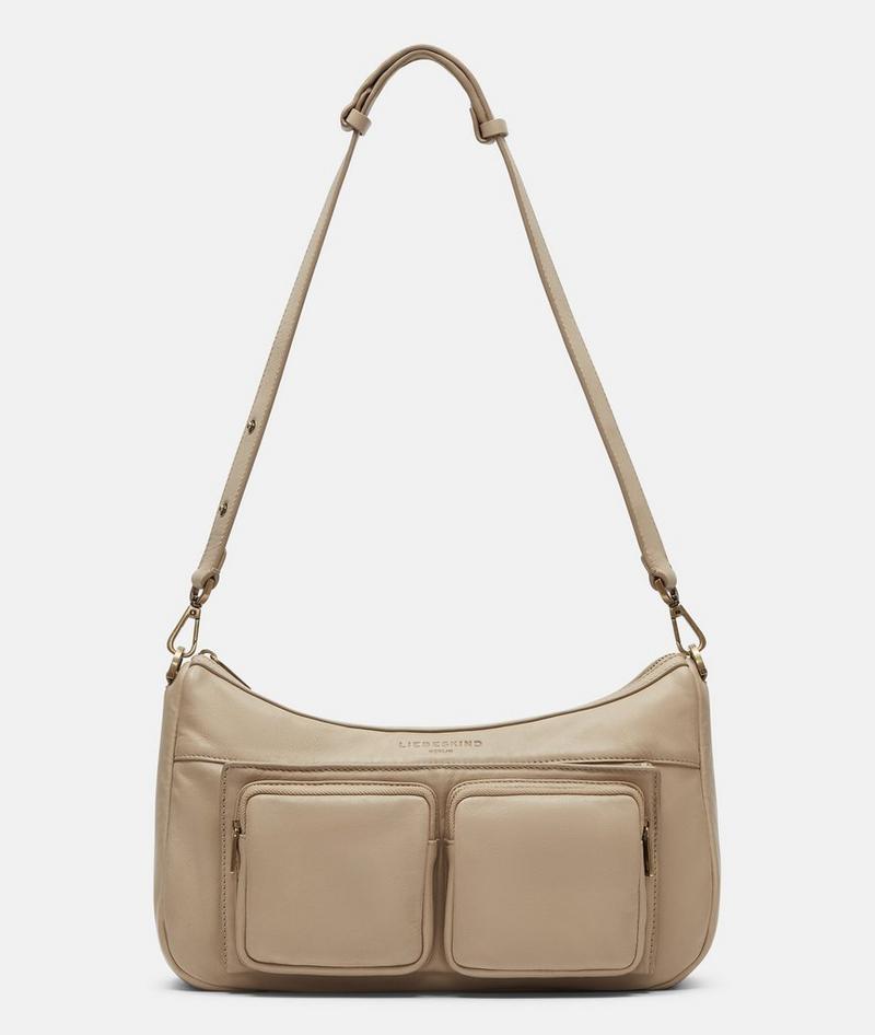 Liebeskind Herren Maia Hobo M - Hellbraun