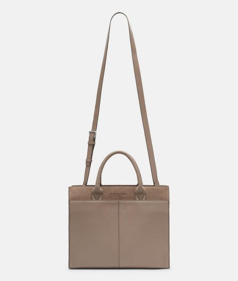 Liebeskind Herren Blake Satchel L - Cognac