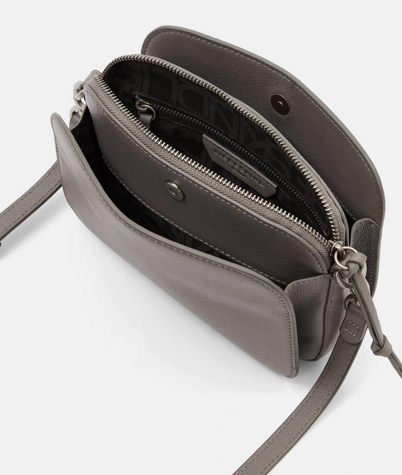 Liebeskind Herren Luka Crossbody S - Steingrau
