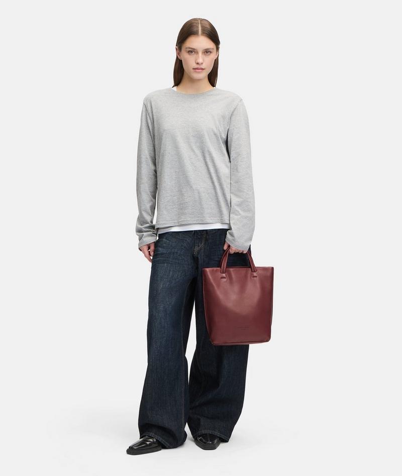 Liebeskind Herren Hera Tote M - Bordeaux