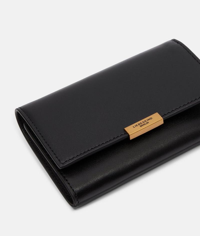 Liebeskind Herren Laura Geldbörse M - Schwarz