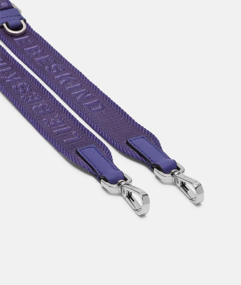 Liebeskind Herren Schultergurt Mit Logo - Lila