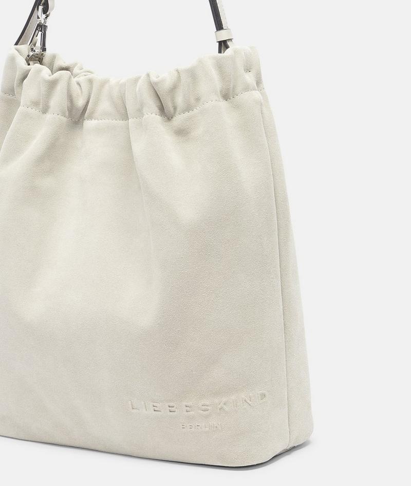 Liebeskind Herren Cloud Hobo M - Creme
