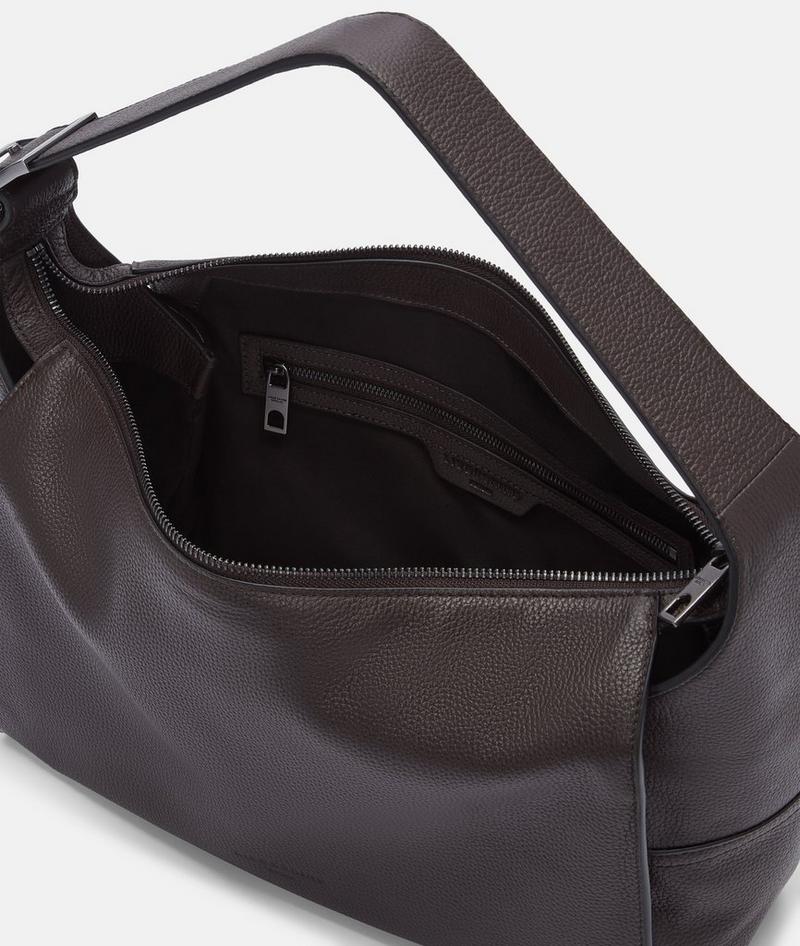 Liebeskind Herren Lou Hobo M - Mokka