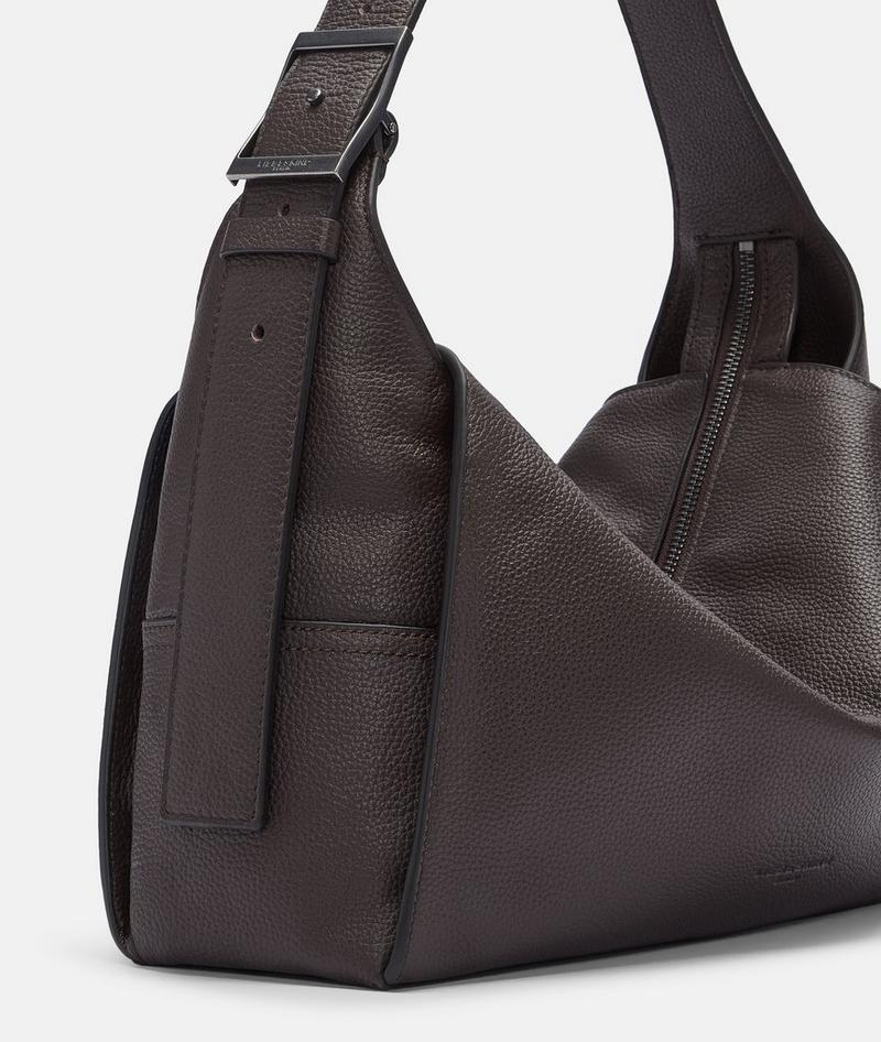 Liebeskind Herren Lou Hobo M - Mokka