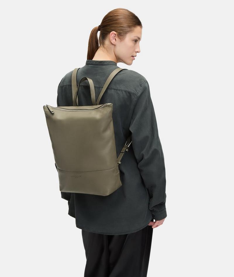 Liebeskind Herren Backpack L - Olivgrün