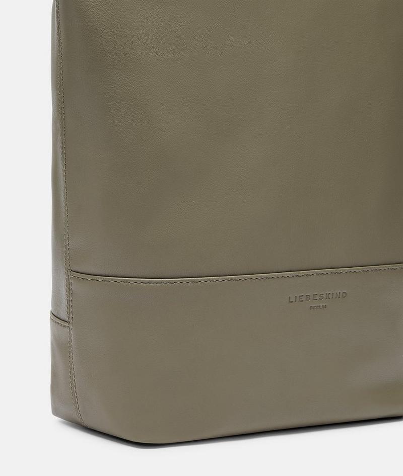 Liebeskind Herren Backpack L - Olivgrün