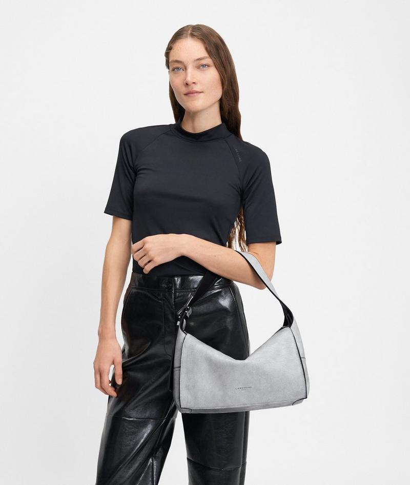 Liebeskind Herren Lou Hobo M - Creme