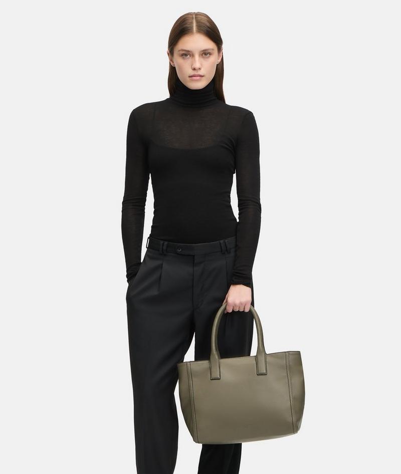 Liebeskind Herren Shopper M - Olivgrün