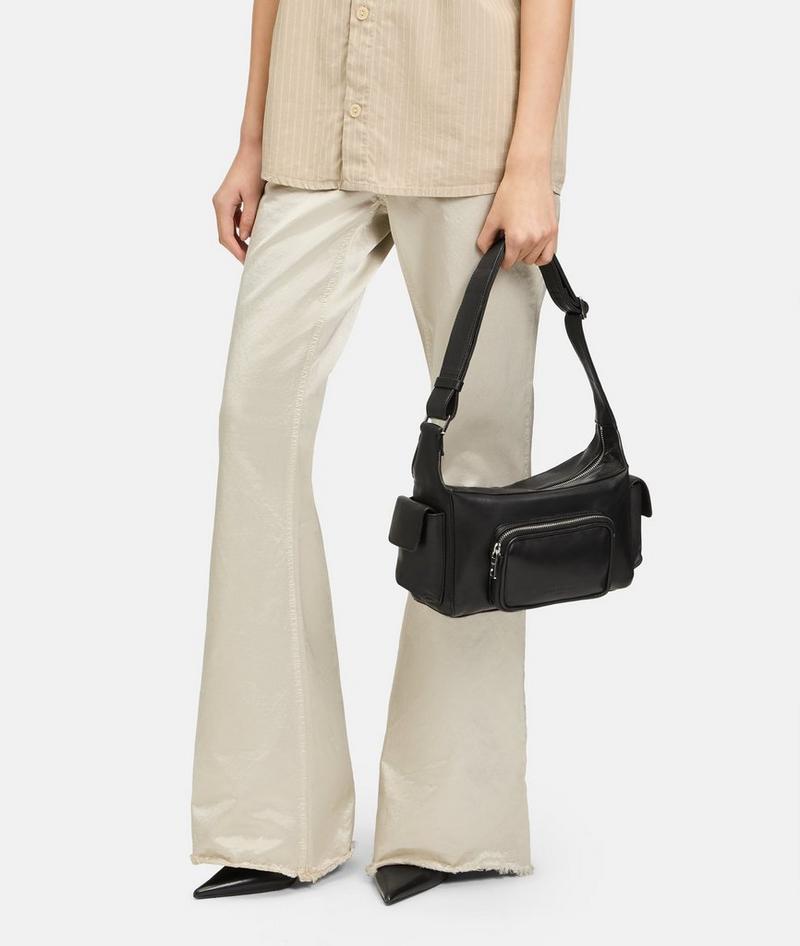 Liebeskind Herren Lila Crossbody S - Schwarz