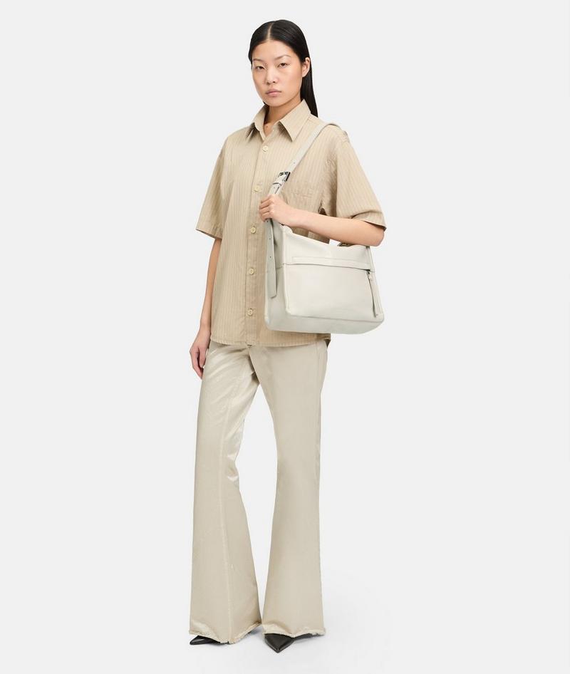 Liebeskind Herren Sky Hobo M - Creme