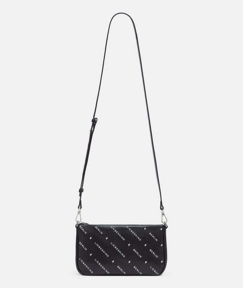 Liebeskind Herren Monogram Crossbody S - Schwarz