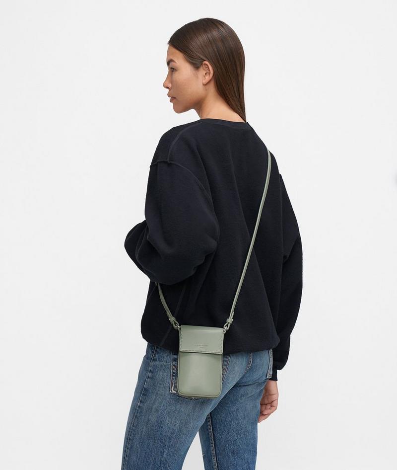 Liebeskind Herren Penelope Mobile Pouch - Helles Olivgrün