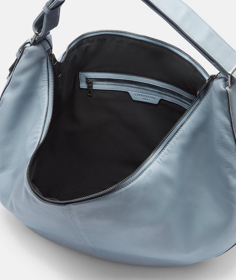 Liebeskind Herren Moon Hobo L - Blassblau