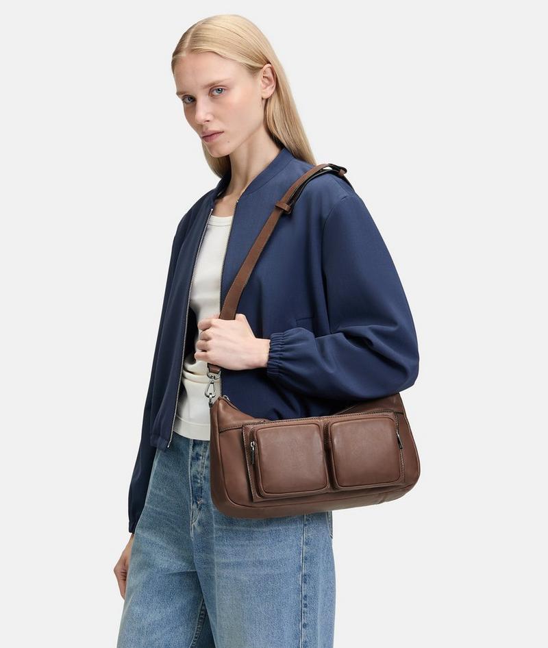 Liebeskind Herren Maia Hobo M - Zimt