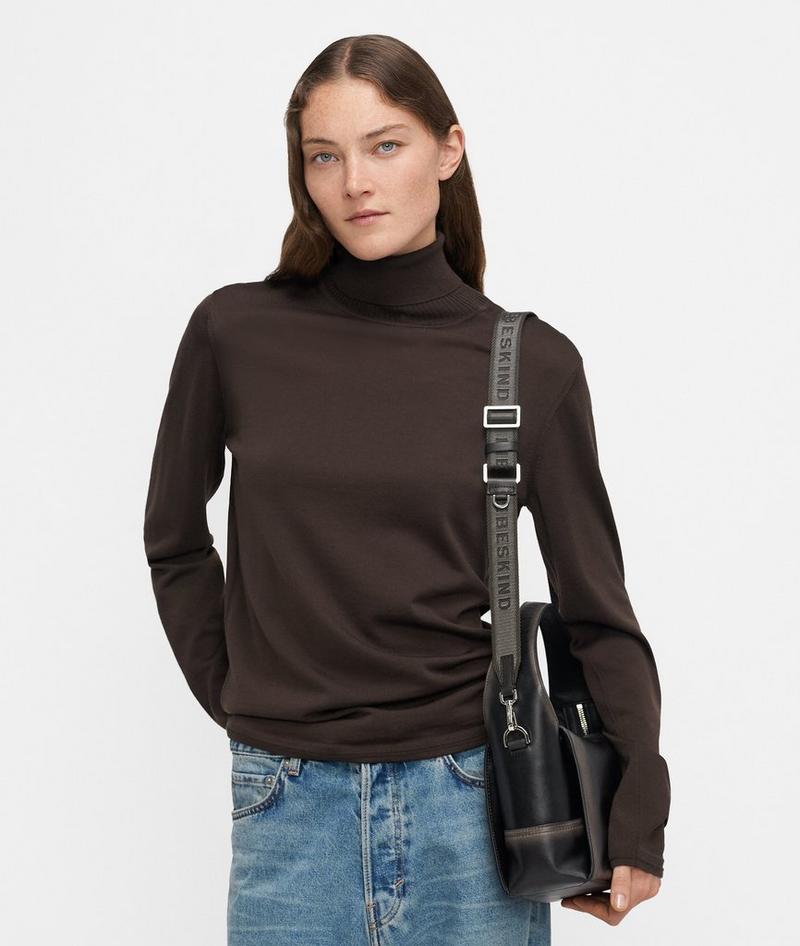 Liebeskind Herren Schultergurt Mit Logo - Anthrazit