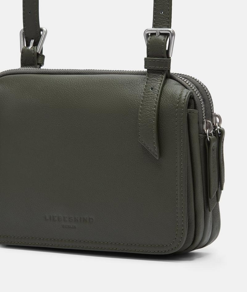 Liebeskind Herren Mareike Crossbody M - Olivgrün