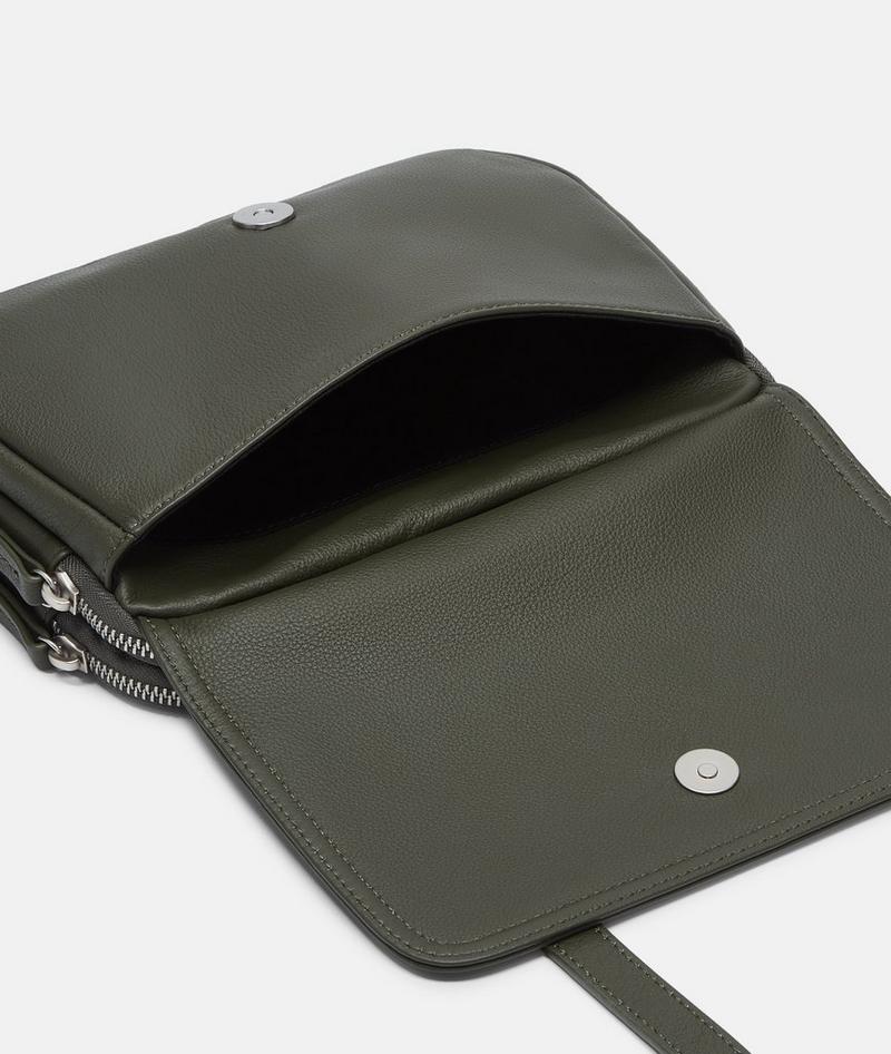 Liebeskind Herren Mareike Crossbody M - Olivgrün