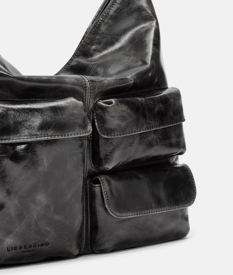 Liebeskind Herren Archive Lk 204 Hobo M - Graphit