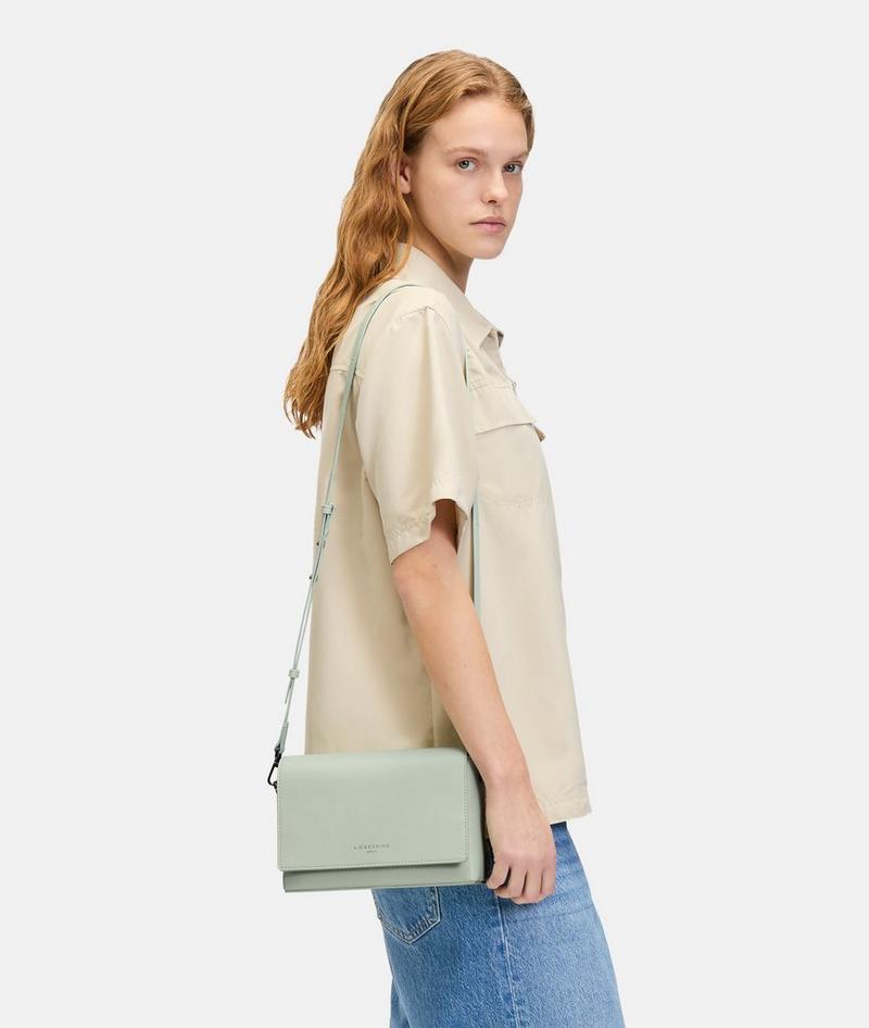 Liebeskind Herren Hilla Crossbody M - Salbeigrün