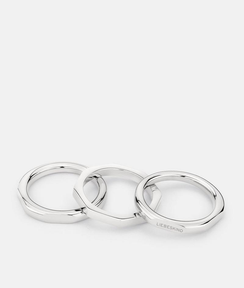 Liebeskind Herren Ring - Silber