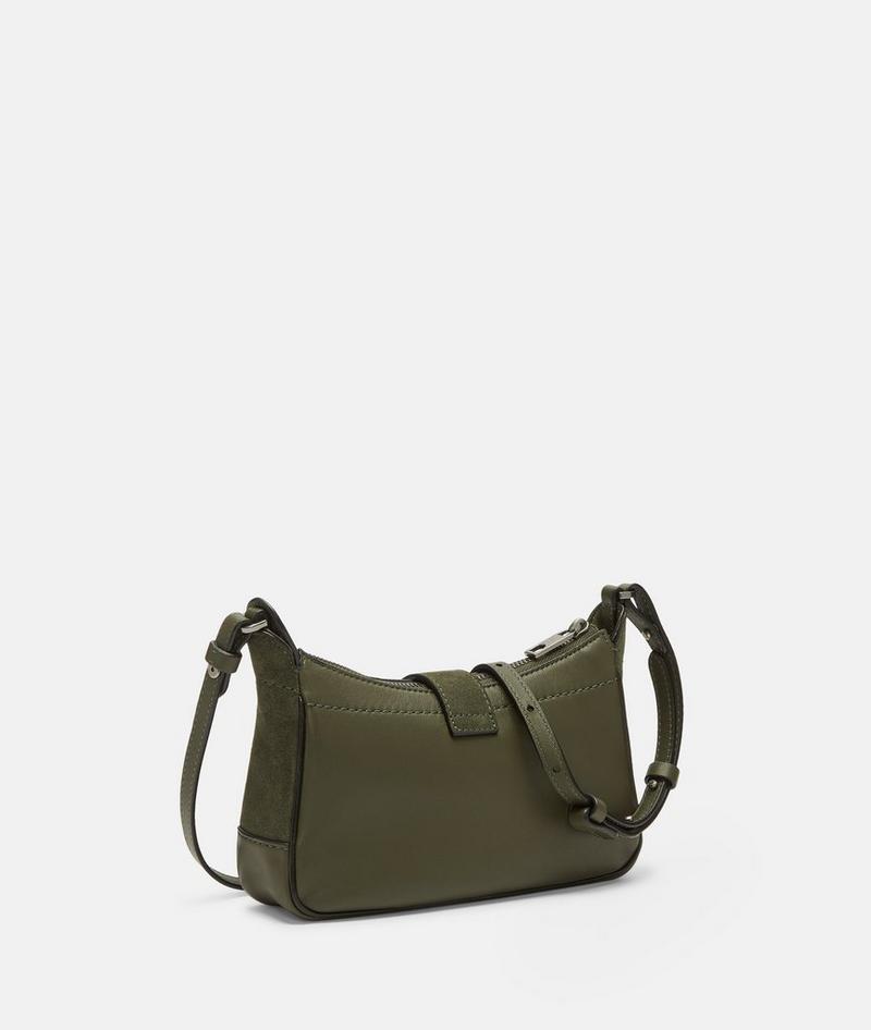 Liebeskind Herren Ren Crossbody S - Olivgrün