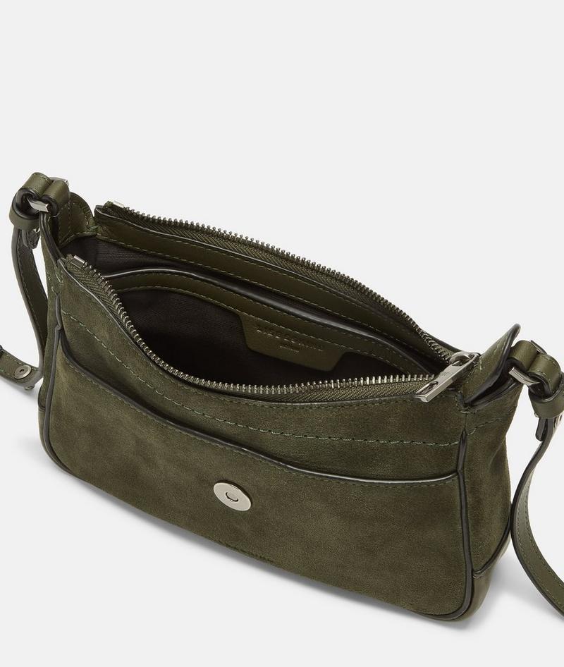 Liebeskind Herren Ren Crossbody S - Olivgrün