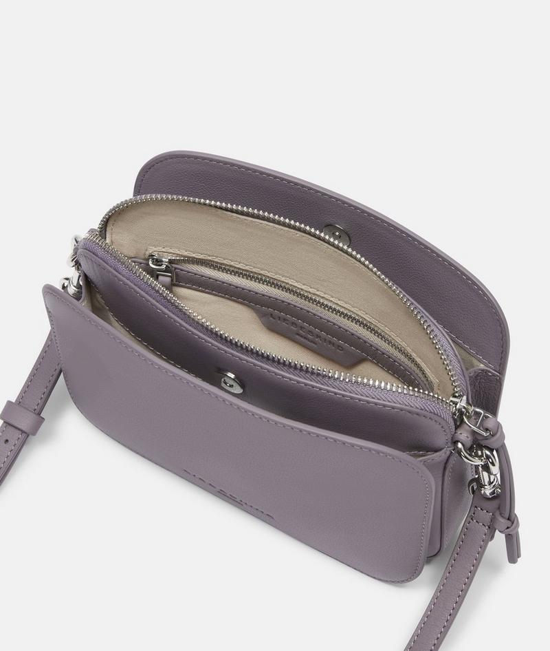 Liebeskind Herren Luka Crossbody S - Lavendel
