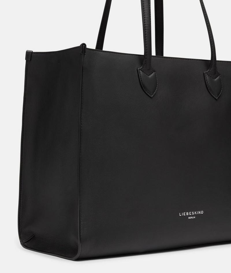 Liebeskind Herren Hilla Shopper L - Schwarz