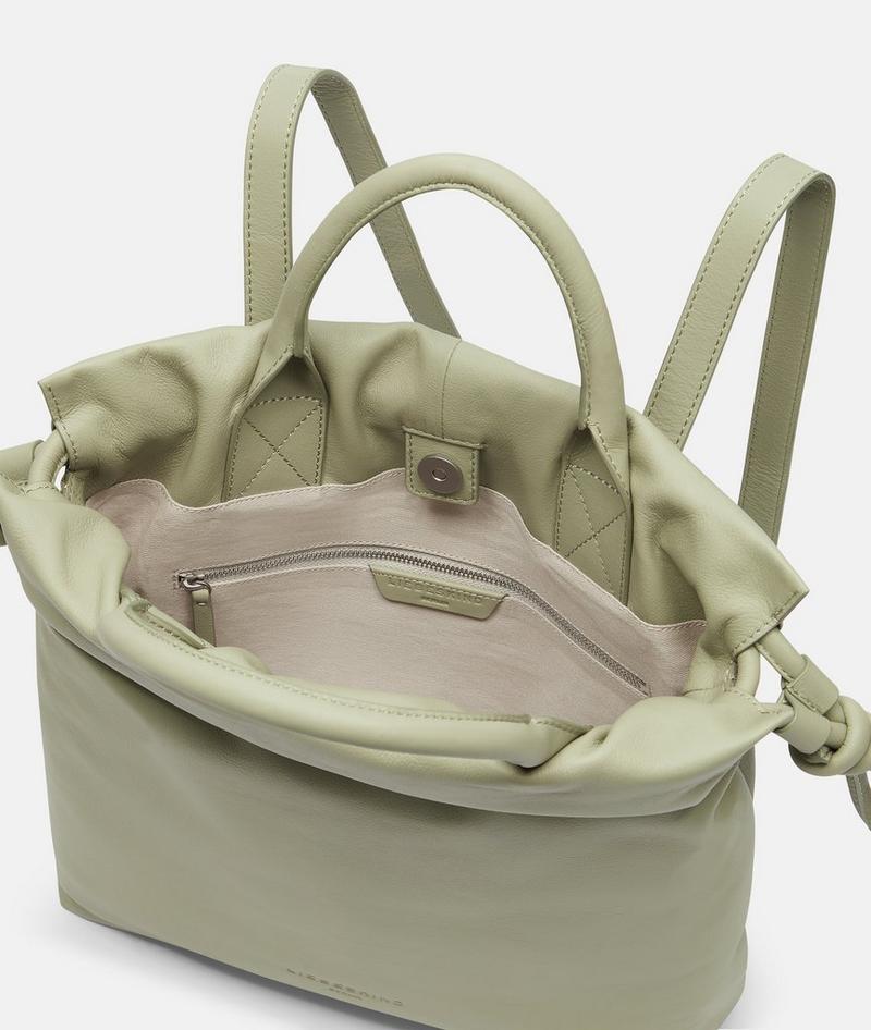 Liebeskind Herren Jillian Backpack S - Helles Olivgrün