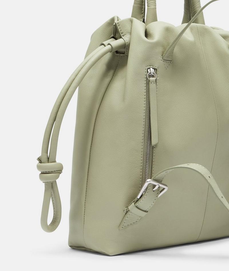 Liebeskind Herren Jillian Backpack S - Helles Olivgrün