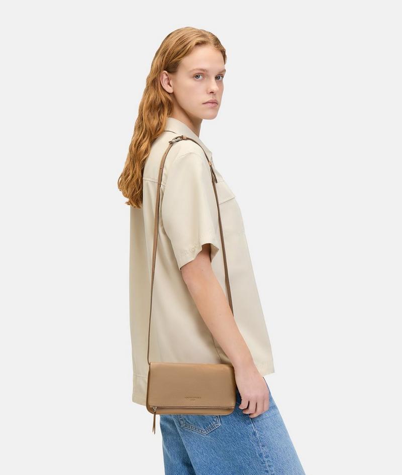 Liebeskind Herren Aloe Crossbody S - Zimt