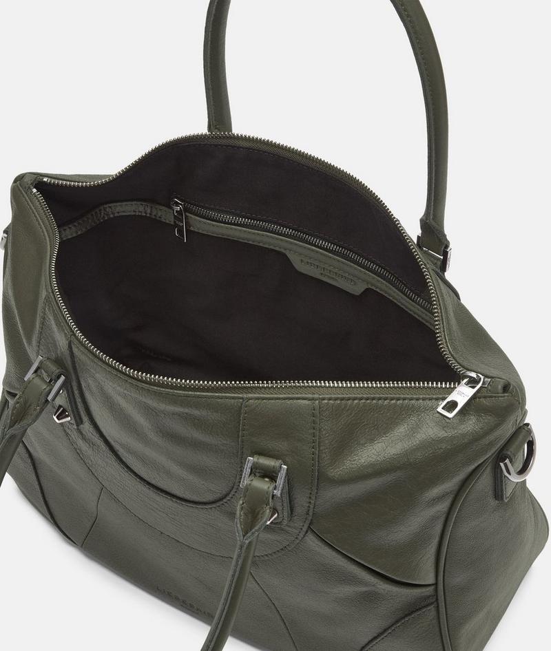 Liebeskind Herren Archive Esther Satchel M - Olivgrün