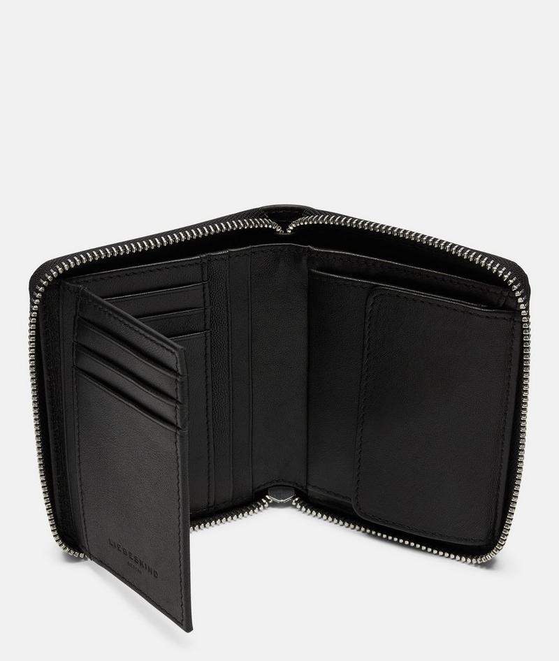 Liebeskind Herren Conny Geldbörse M - Schwarz