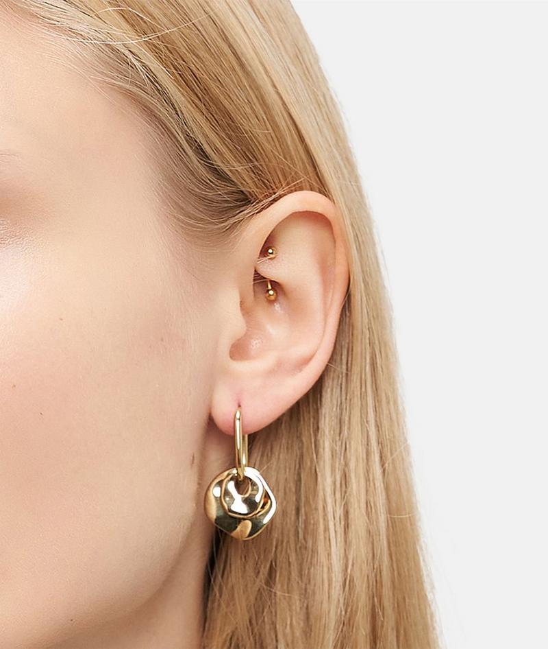 Liebeskind Herren Creolen - Gold