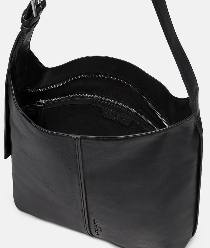 Liebeskind Herren Demi Hobo M - Schwarz