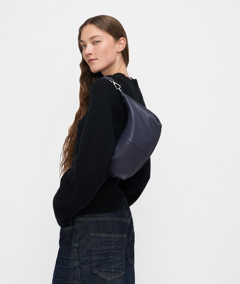 Liebeskind Herren Paris Hobo S - Tiefblau