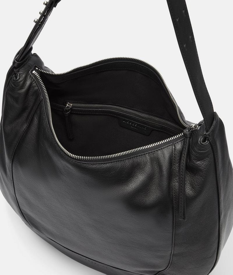 Liebeskind Herren Alma Hobo L - Schwarz